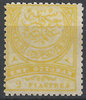 62 c großer Halbmond 2 Piastres Türkei Briefmarke