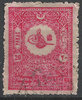 88 A Inlandspost Tugra im kleinen Kreis 20 Paras Türkei Briefmarke