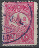 136 E Tugra im grossen Kreis 20 Paras Türkei Briefmarke