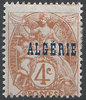 5 Algerien Engel 4 C mit Aufdruck Algerie