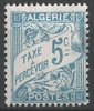 1 Algerien Portomarke 5 c Taxe Algerie Postes