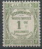 12 Algerien Postauftragsmarke 1 CME Recouvrements Algerie Postes