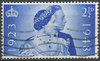233 Silberhochzeit 2.1/2 D Postage Revenue stamps Great Britain