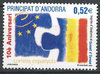 317 Conseil de l'Europe 0,52 € Principat d`Andorra Correus stamps