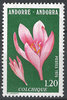 268 Blumen 1,20 F Postes Andorre stamps