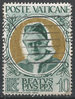175 Papst Pius X Poste Vaticane 10 Lire Briefmarke Vatikan