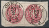 Paar 16a Preussen 1Silber Groschen Briefmarke Altdeutschland