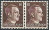 Paar 787 Adolf Hitler 10 Pf Deutsches Reich