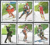 Nicaragua olympische Winterspiele 1992 Satz 2951 bis 2956 stamps