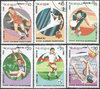 Nicaragua Olympische Sommerspiele Seoul Satz 2853 bis 2858 stamps