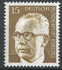 427 Gustav Heinemann 15 Pf Deutsche Bundespost Berlin