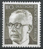 428 Gustav Heinemann 110 Pf Deutsche Bundespost Berlin