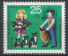 419 Tierschutz 25+10 Pf Deutsche Bundespost Berlin stamps