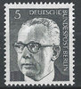359 Gustav Heinemann 5 Pf Deutsche Bundespost Berlin