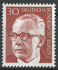 363 Gustav Heinemann 30 Pf Deutsche Bundespost Berlin