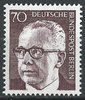 366 Gustav Heinemann 70 Pf Deutsche Bundespost Berlin