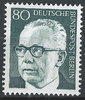 367 Gustav Heinemann 80 Pf Deutsche Bundespost Berlin