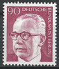 368 Gustav Heinemann 90 Pf Deutsche Bundespost Berlin