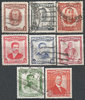 547 - 554 Berühmte Männer Pilipinas Koreo stamps