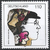 1972 Bertolt Brecht 110 Pf Deutschland stamps
