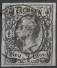 8.II Sachsen 1/2 Neu Grosch Briefmarke Altdeutschland
