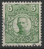 60 Z Gustav V 5 Öre Sverige stamps