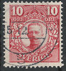 71 Gustav V 10 Öre Sverige stamps