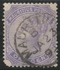 68 Königin Viktoria Mauritius Postage four cents stamp
