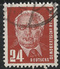 324 za Wilhelm Pieck 24 Pf DDR stamps