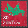 3429 Heraldig II Österreich 80 ct Klagenfurt Lindwurm stamps