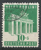 101E Berlin Hilfe 10+5 Pf Amerikanische und Britische Zone Alliierte Besatzung