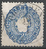 17 a Sachsen 2 Neu Groschen Staatswappen Briefmarke Altdeutschland