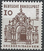 242a Deutsche Bauwerke 10 Pf Deutsche Bundespost Berlin